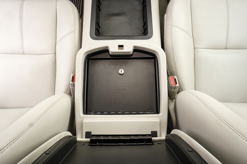 Chevrolet Silverado 1500 Console Safe - Tuffy Products - Keyed Lock - Black - `07-`13